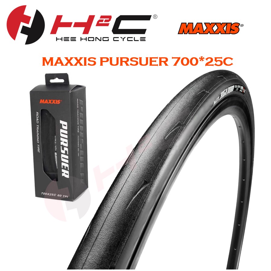 MAXXIS PURSUER 700*25c ROAD CLINCHER TIRE MADE IN TAIWAN